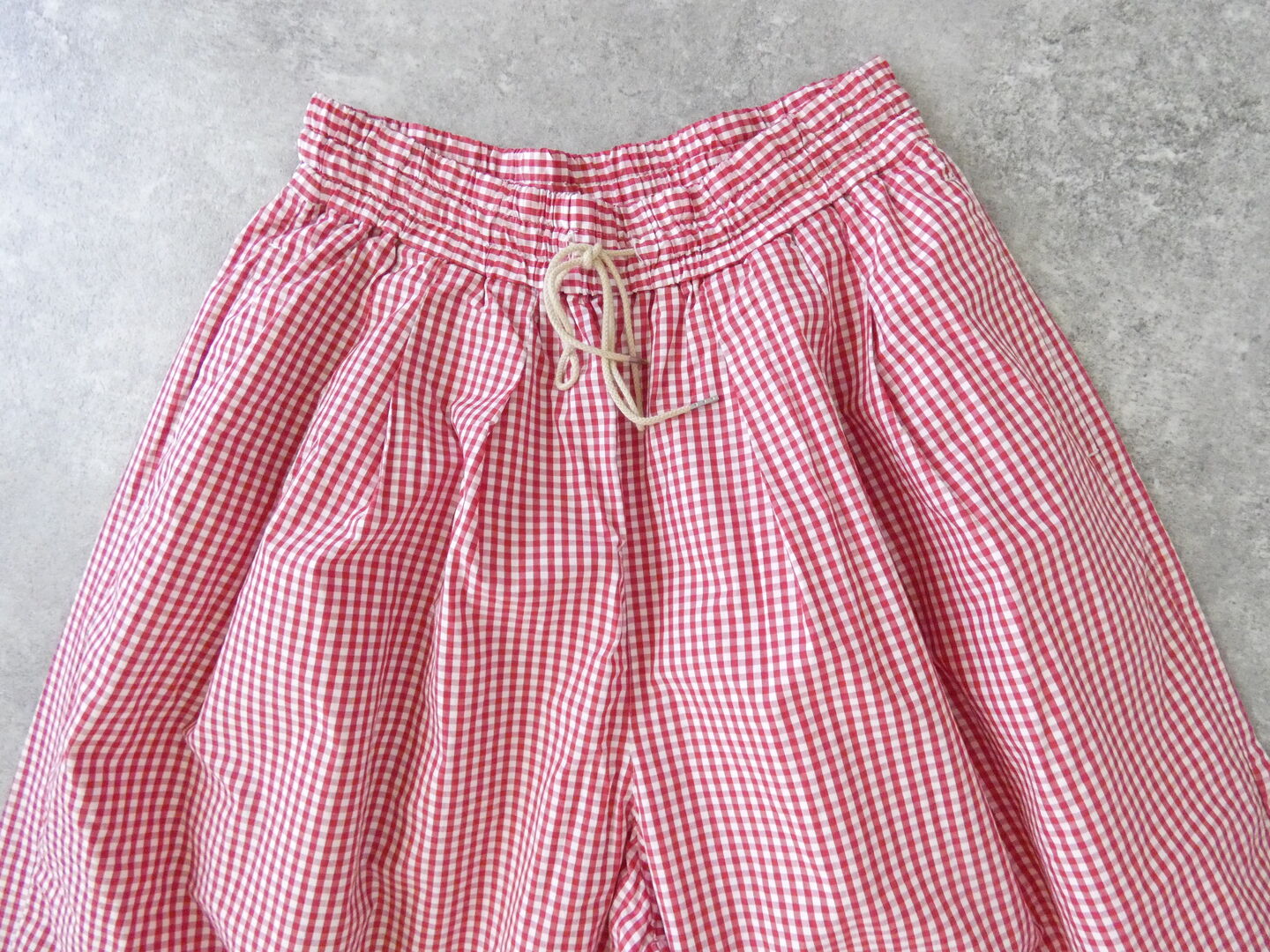Hands of creation(ハンズオブクリエイション) peru pima cotton checkキュロットスカートの商品画像18