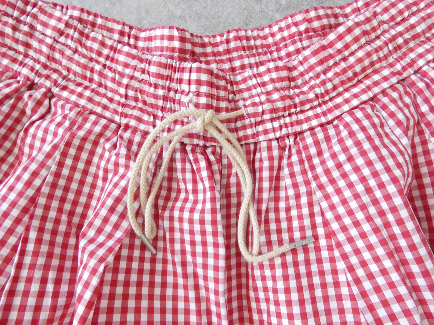 Hands of creation(ハンズオブクリエイション) peru pima cotton checkキュロットスカートの商品画像19