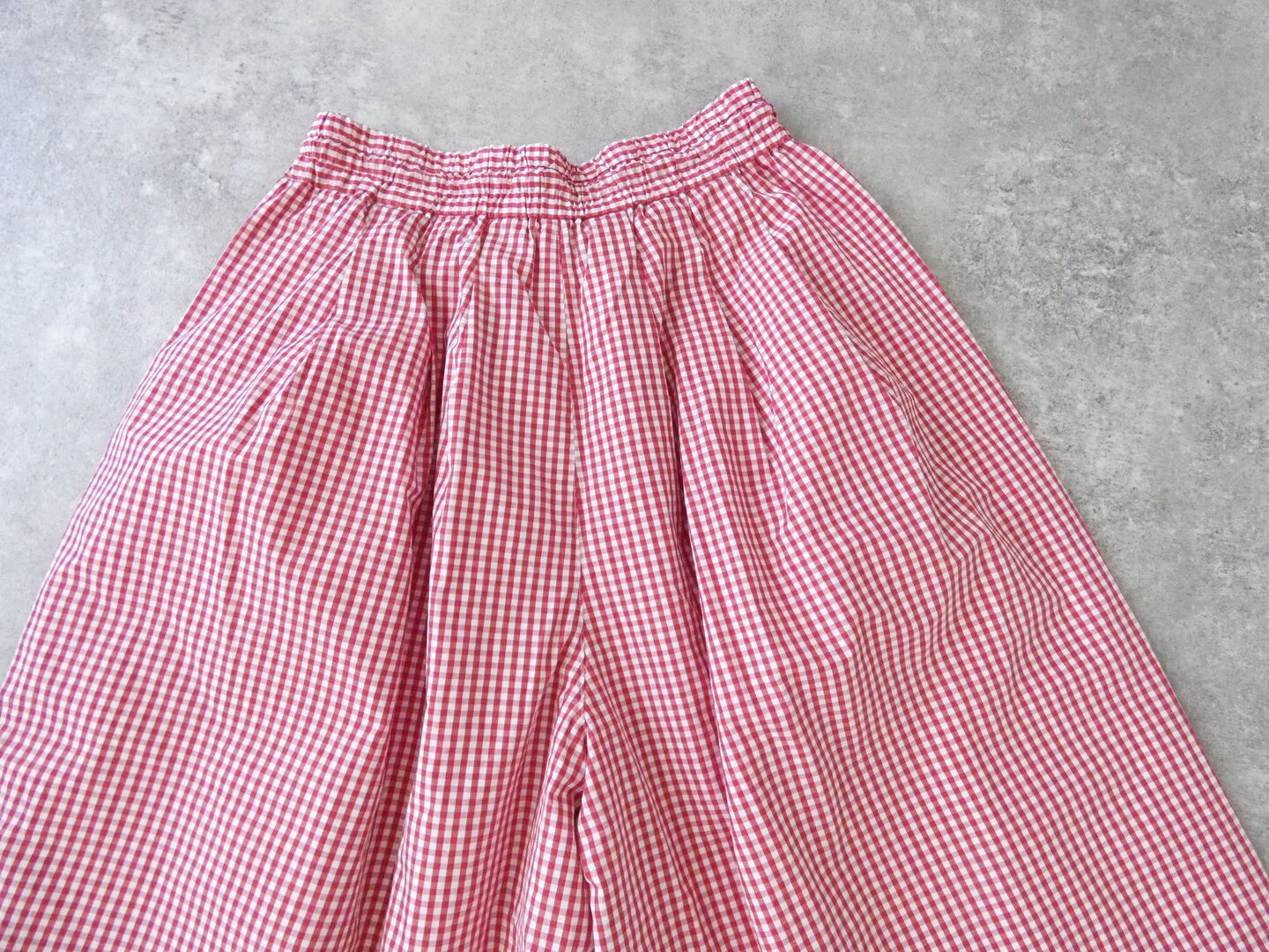 Hands of creation(ハンズオブクリエイション) peru pima cotton checkキュロットスカートの商品画像23