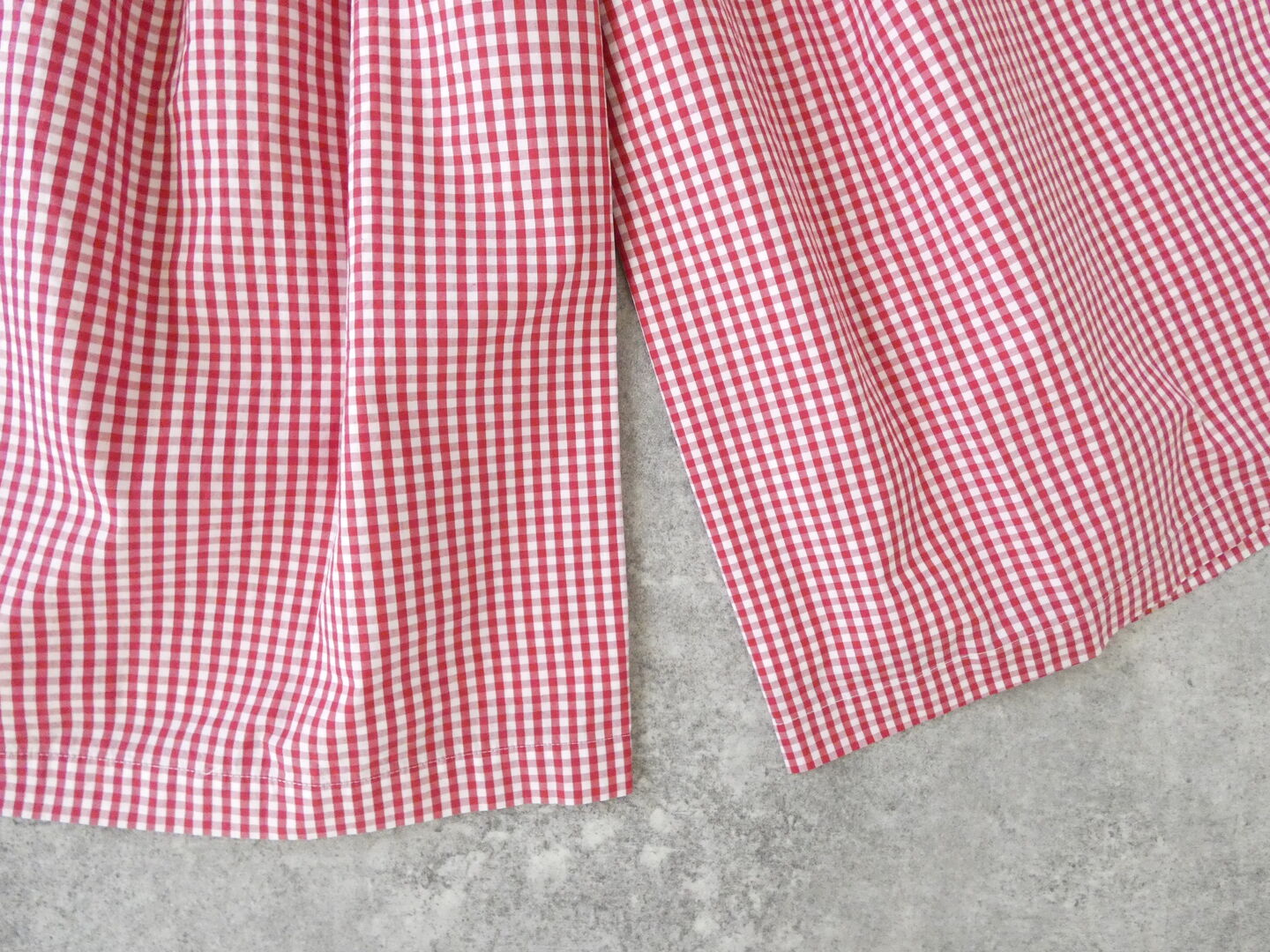 Hands of creation(ハンズオブクリエイション) peru pima cotton checkキュロットスカートの商品画像25