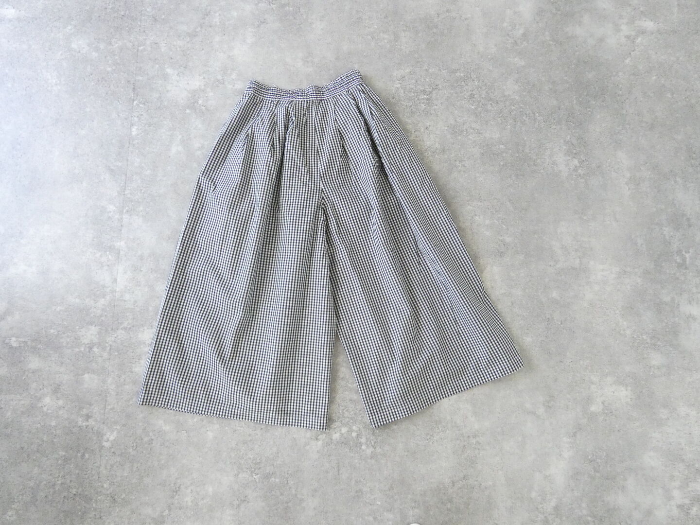 Hands of creation(ハンズオブクリエイション) peru pima cotton checkキュロットスカートの商品画像29