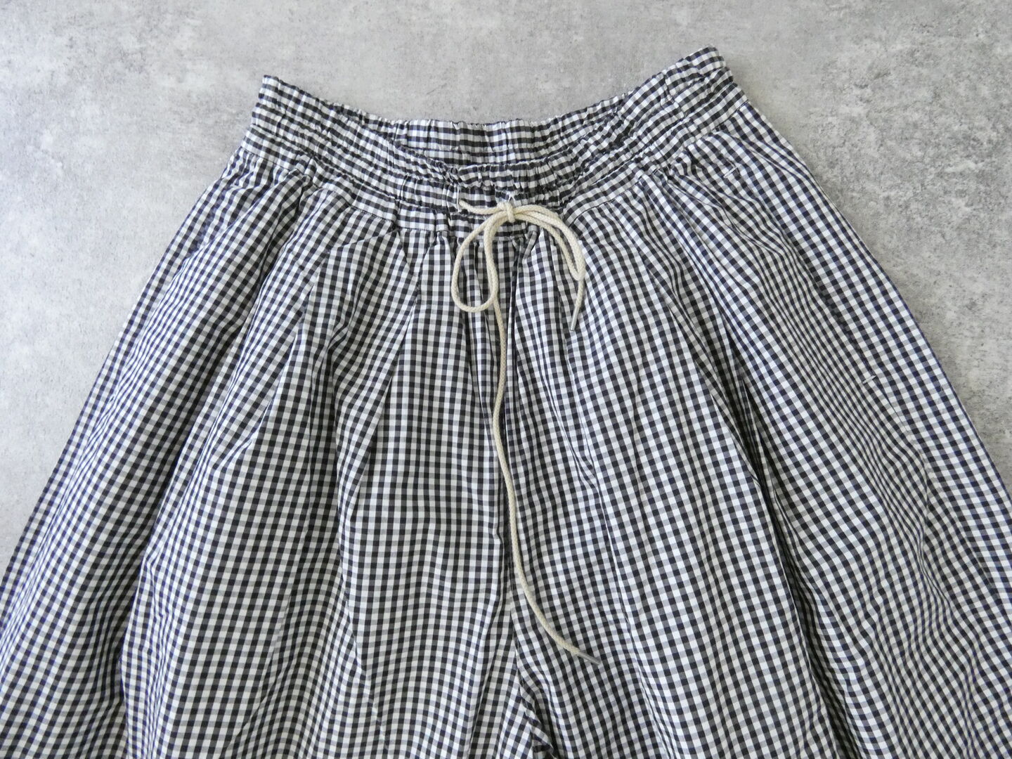 Hands of creation(ハンズオブクリエイション) peru pima cotton checkキュロットスカートの商品画像30
