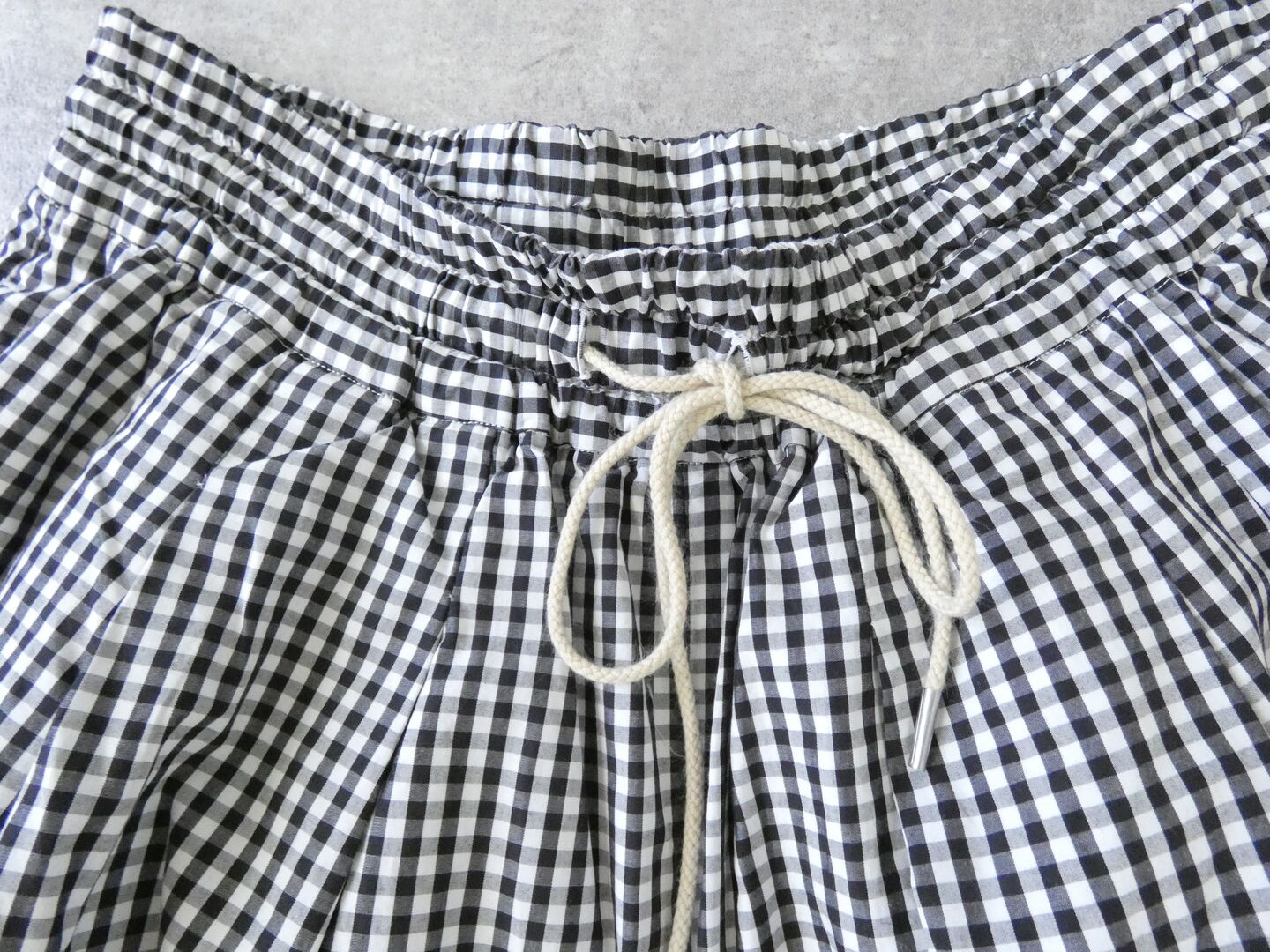 Hands of creation(ハンズオブクリエイション) peru pima cotton checkキュロットスカートの商品画像31
