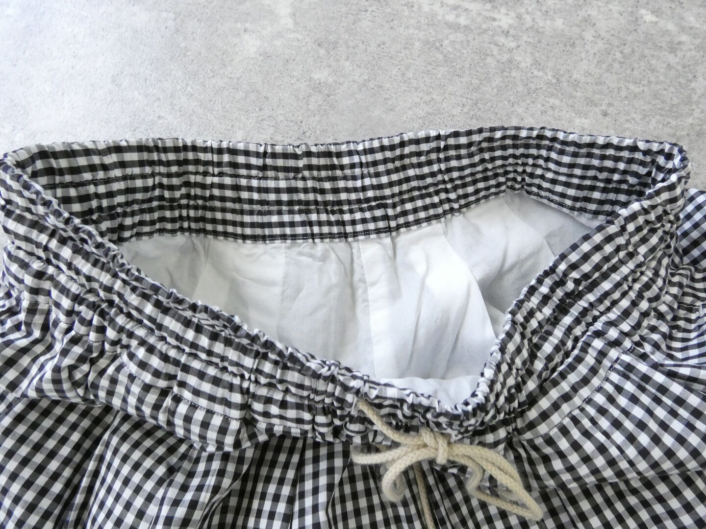 Hands of creation(ハンズオブクリエイション) peru pima cotton checkキュロットスカートの商品画像35