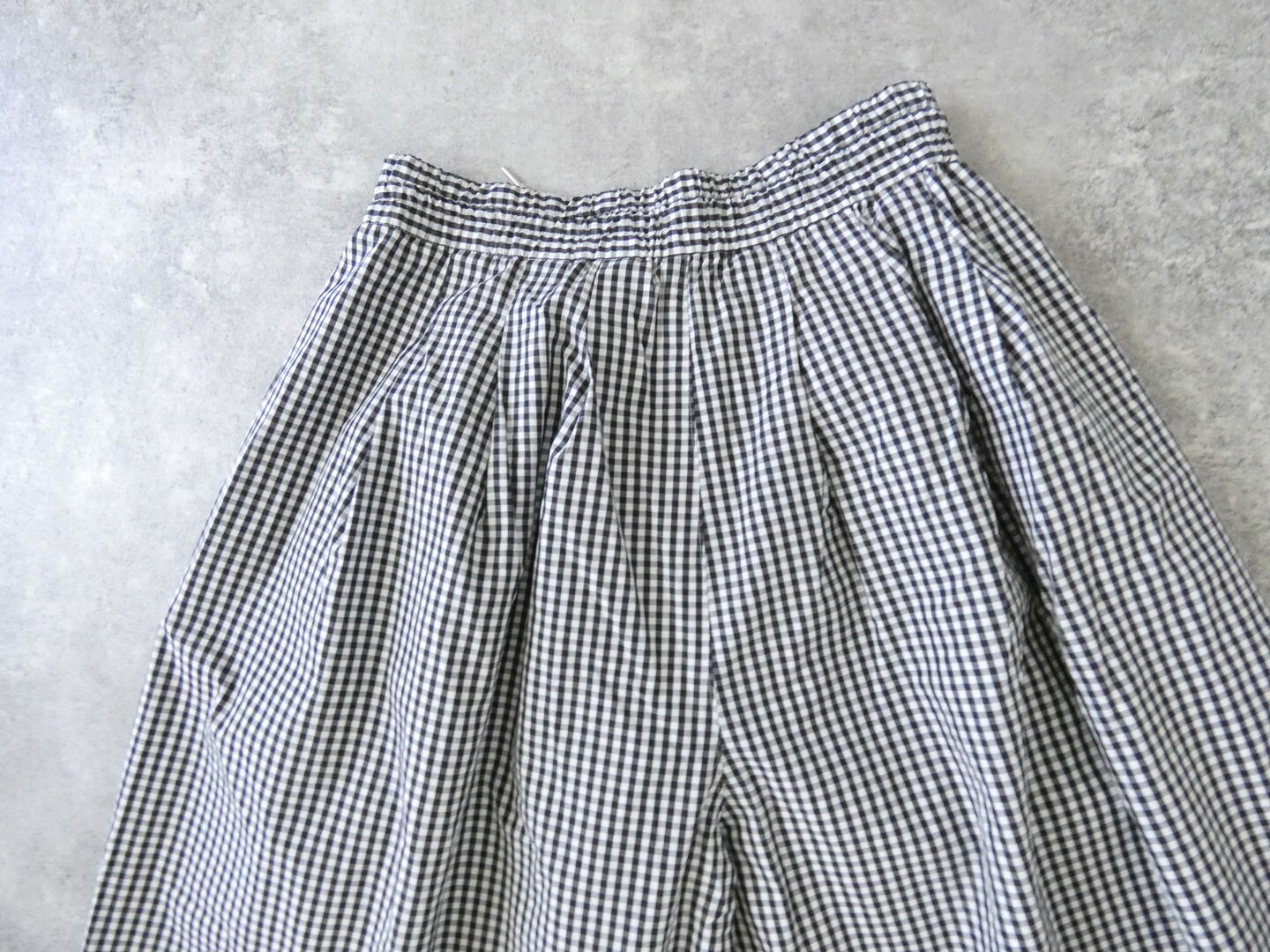 Hands of creation(ハンズオブクリエイション) peru pima cotton checkキュロットスカートの商品画像36