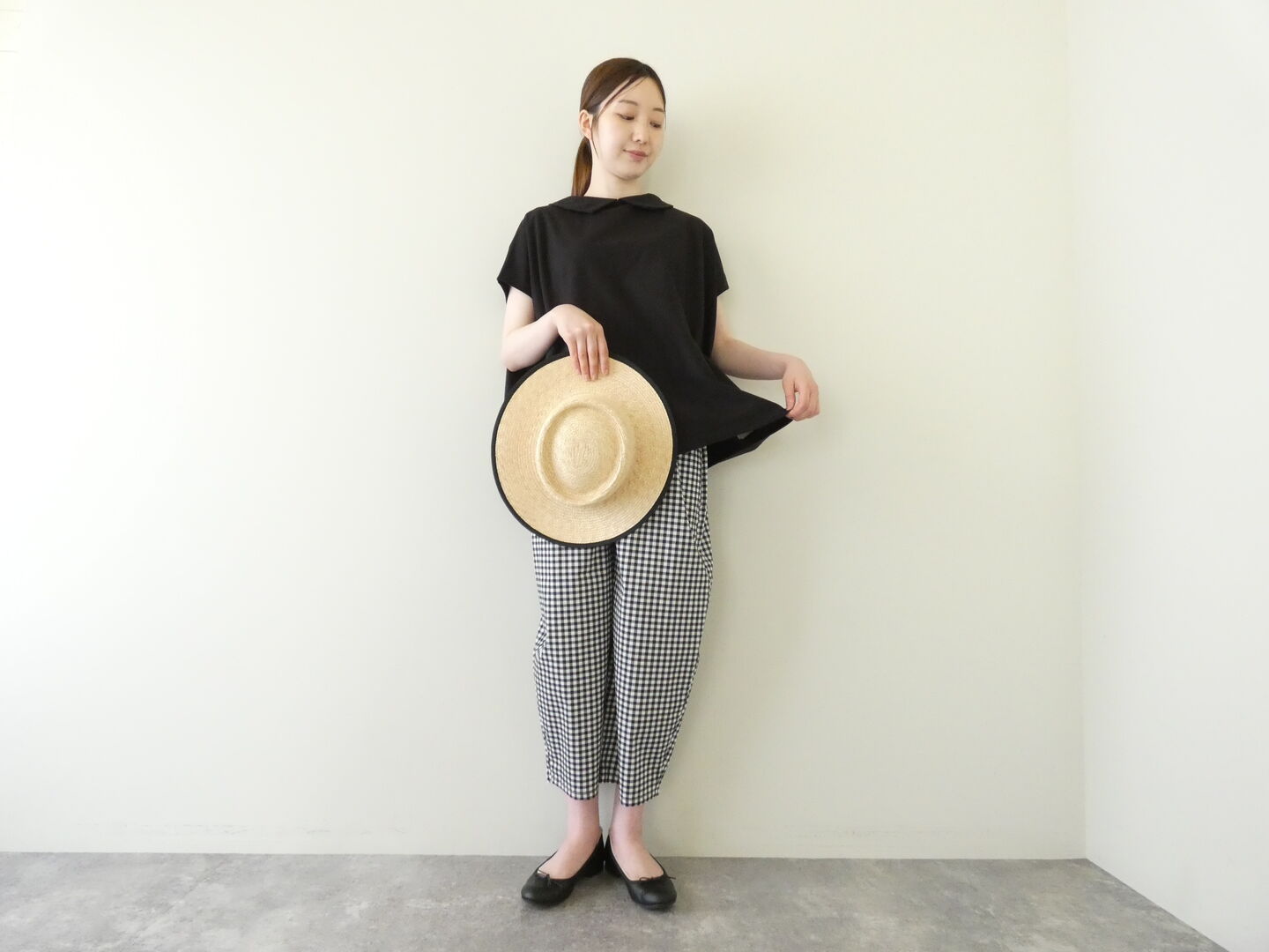 ichi(イチ) 2WAY衿付きプルオーバーの商品画像4