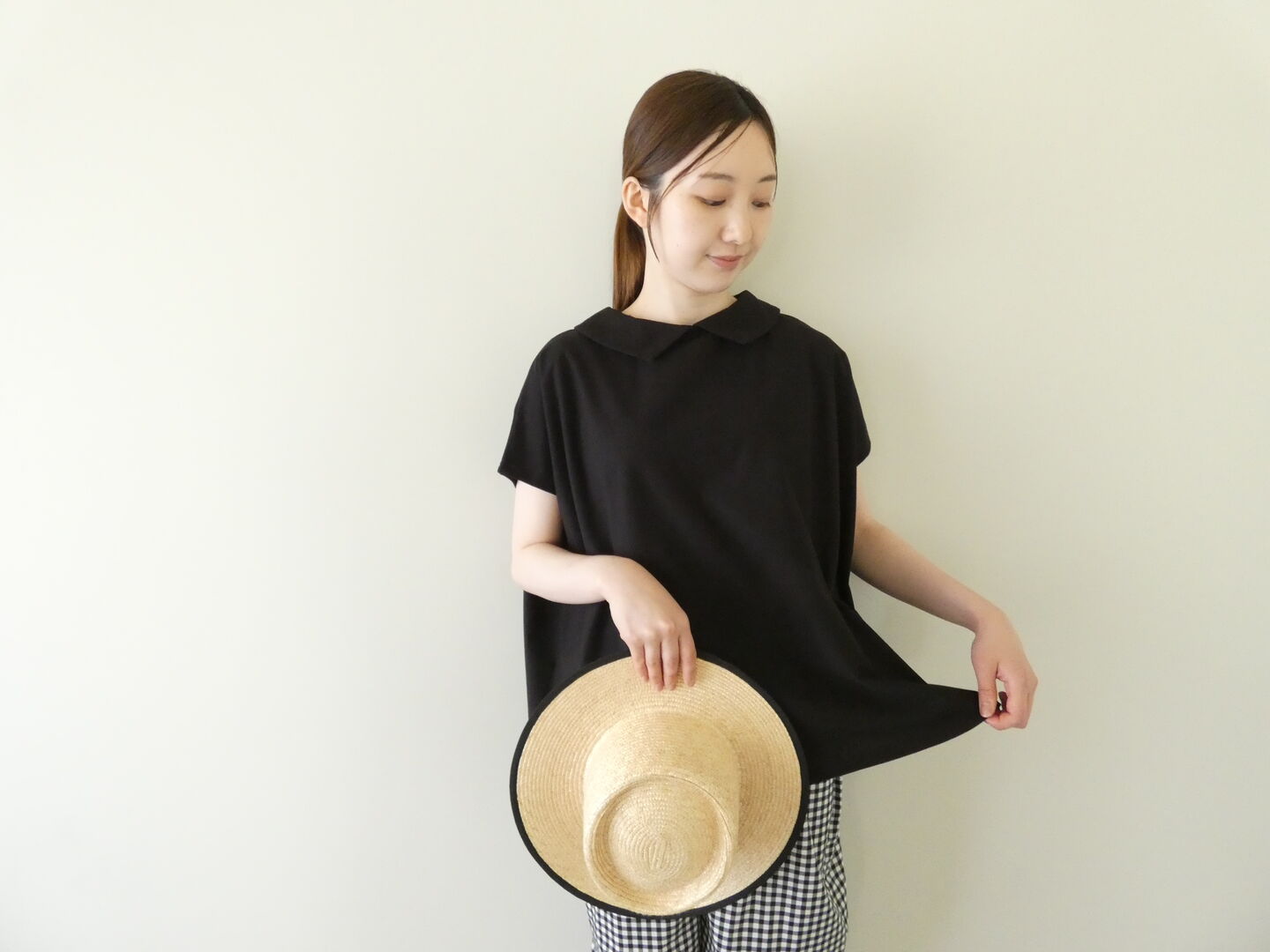 ichi(イチ) 2WAY衿付きプルオーバーの商品画像7