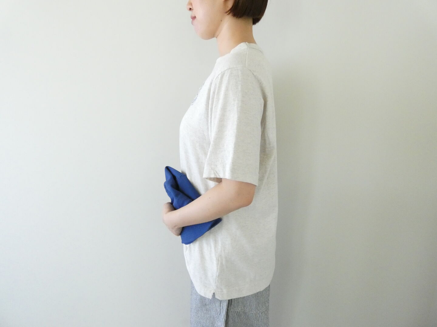 NATURAL LAUNDRY(ナチュラルランドリー) カード天竺5刺繍Tシャツの商品画像2
