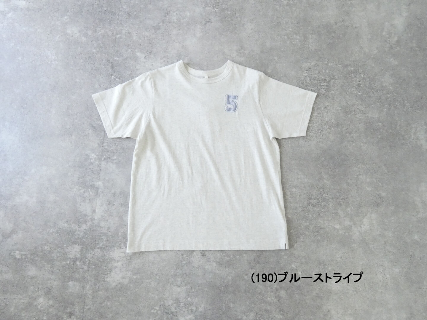 NATURAL LAUNDRY(ナチュラルランドリー) カード天竺5刺繍Tシャツの商品画像42