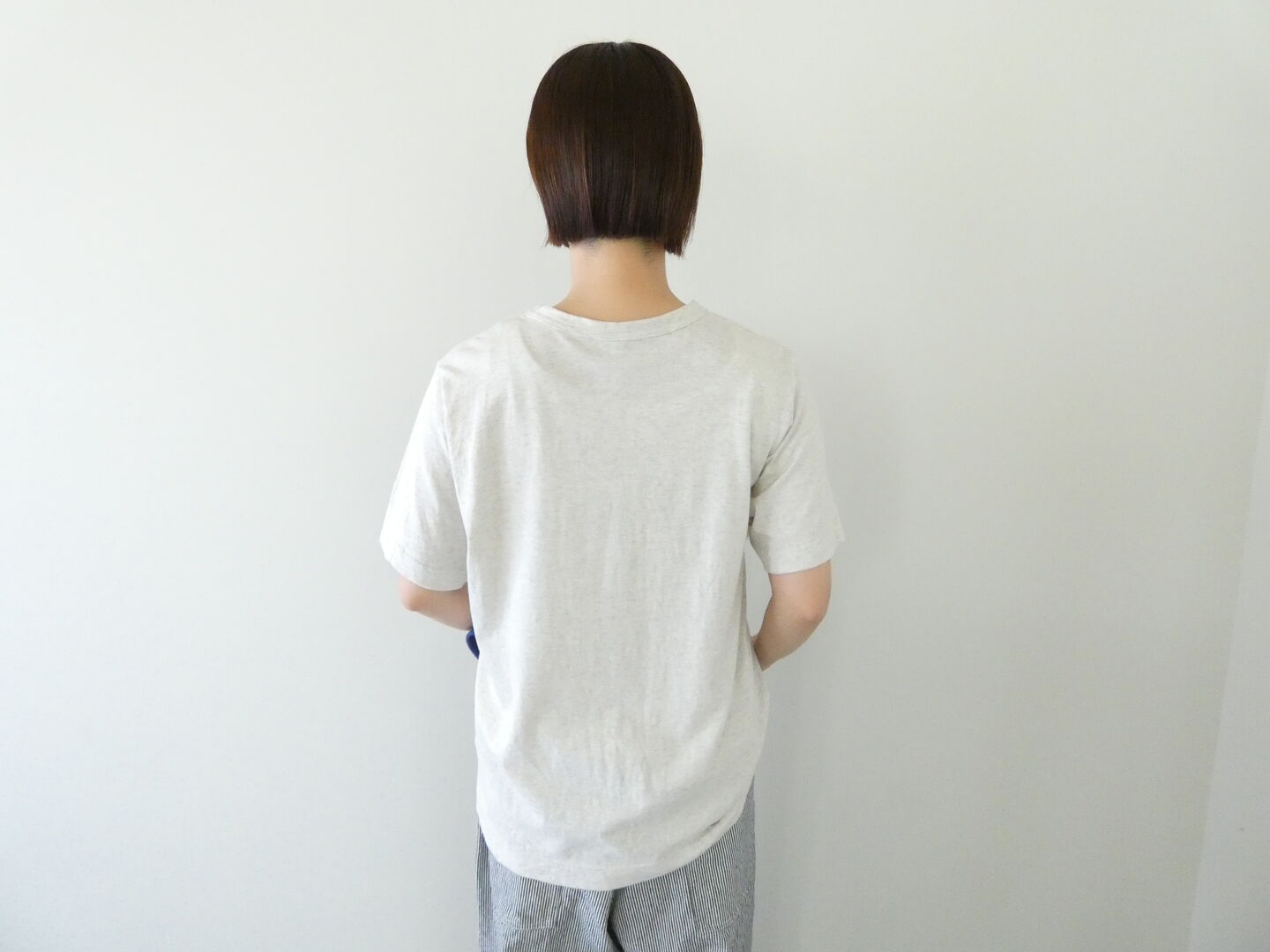 NATURAL LAUNDRY(ナチュラルランドリー) カード天竺5刺繍Tシャツの商品画像5