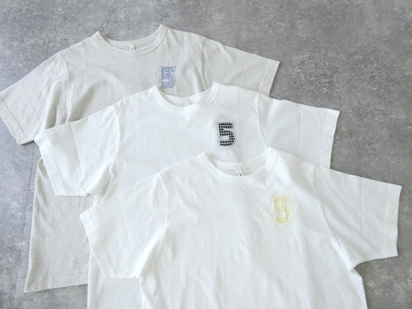 NATURAL LAUNDRY(ナチュラルランドリー) カード天竺5刺繍Tシャツの商品画像7