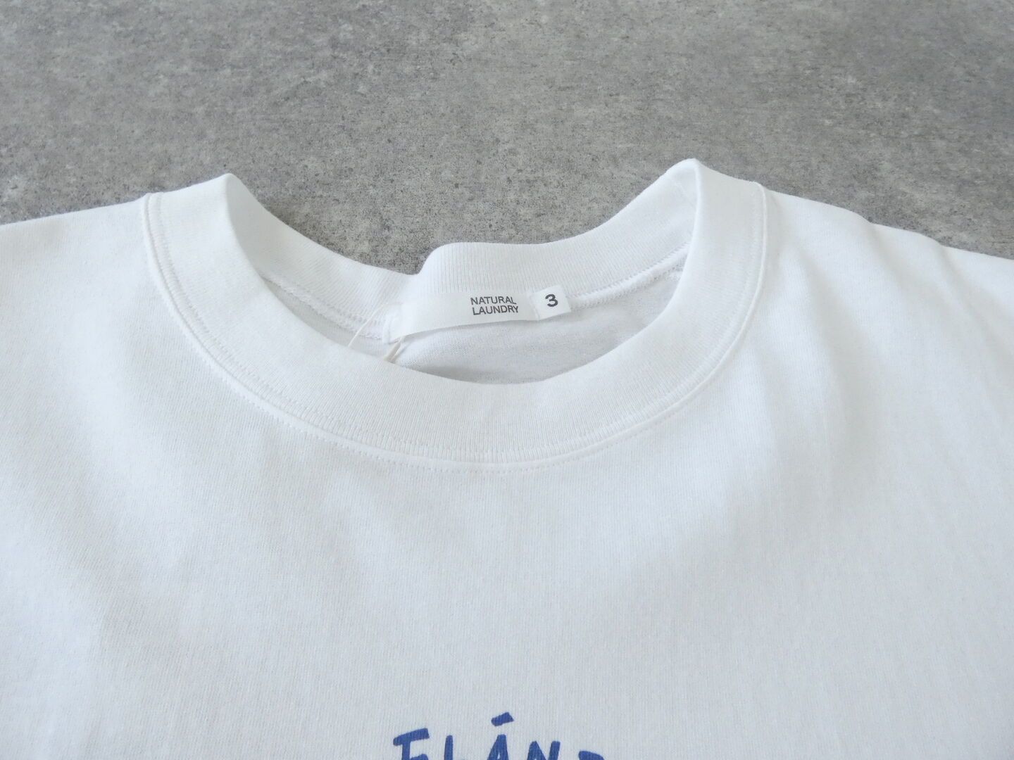 NATURAL LAUNDRY(ナチュラルランドリー) カラー天竺ソックスプリント半袖Tの商品画像22