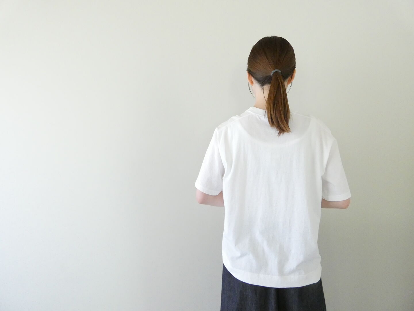NATURAL LAUNDRY(ナチュラルランドリー) カラー天竺ソックスプリント半袖Tの商品画像9