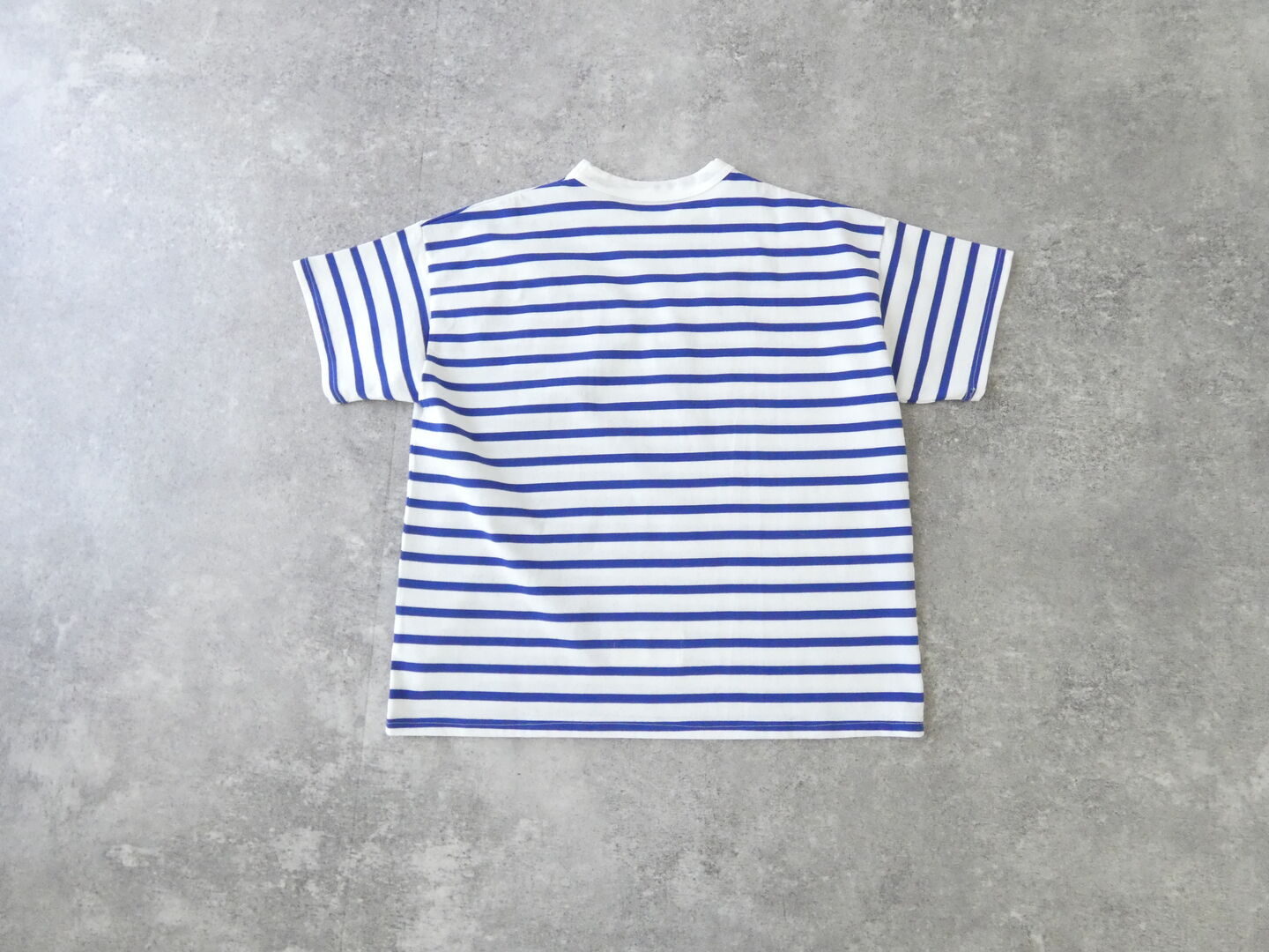 快晴堂(かいせいどう) HAYATE マリンボーダーワッペンペタペタ半袖Tシャツの商品画像12