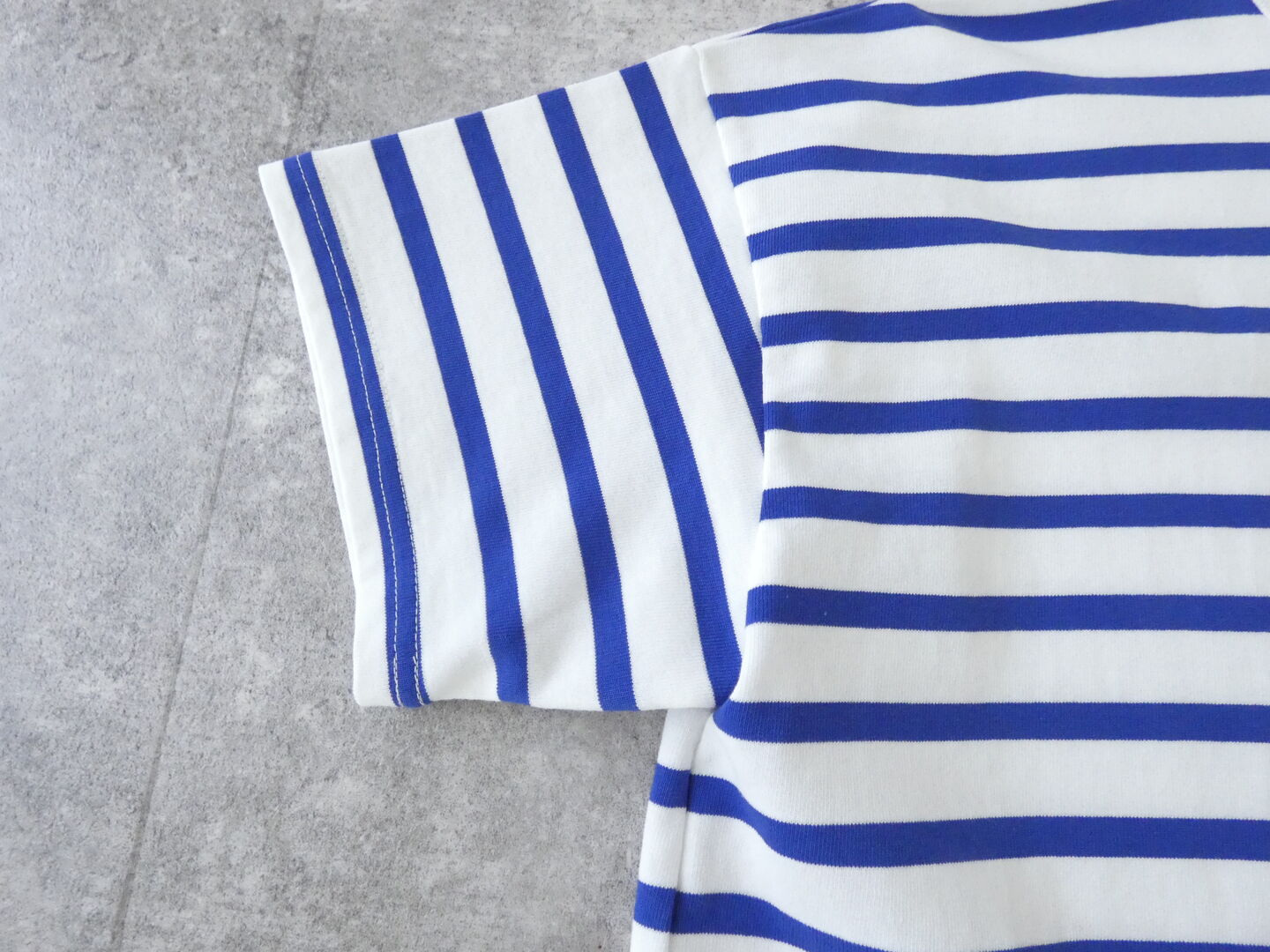 快晴堂(かいせいどう) HAYATE マリンボーダーワッペンペタペタ半袖Tシャツの商品画像20