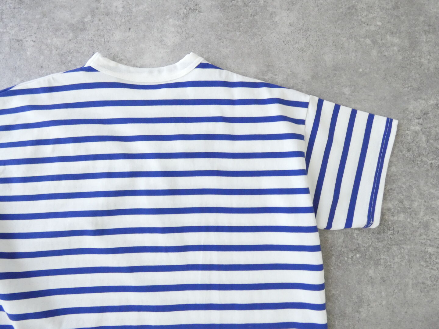 快晴堂(かいせいどう) HAYATE マリンボーダーワッペンペタペタ半袖Tシャツの商品画像22