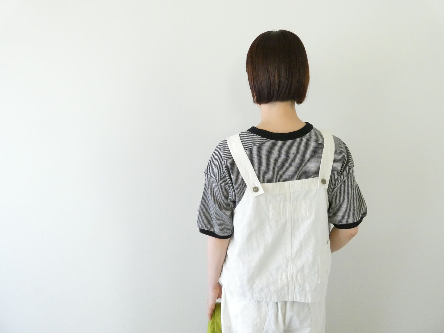 快晴堂(かいせいどう) Girl’s・マリンステンシルプリントオーバーオールベストの商品画像10