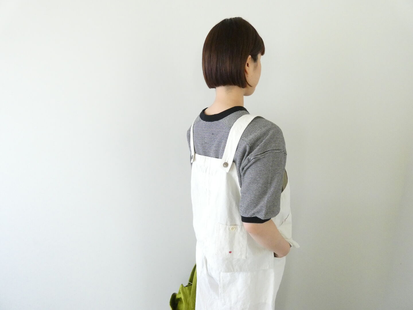快晴堂(かいせいどう) Girl’s・マリンステンシルプリントオーバーオールベストの商品画像9