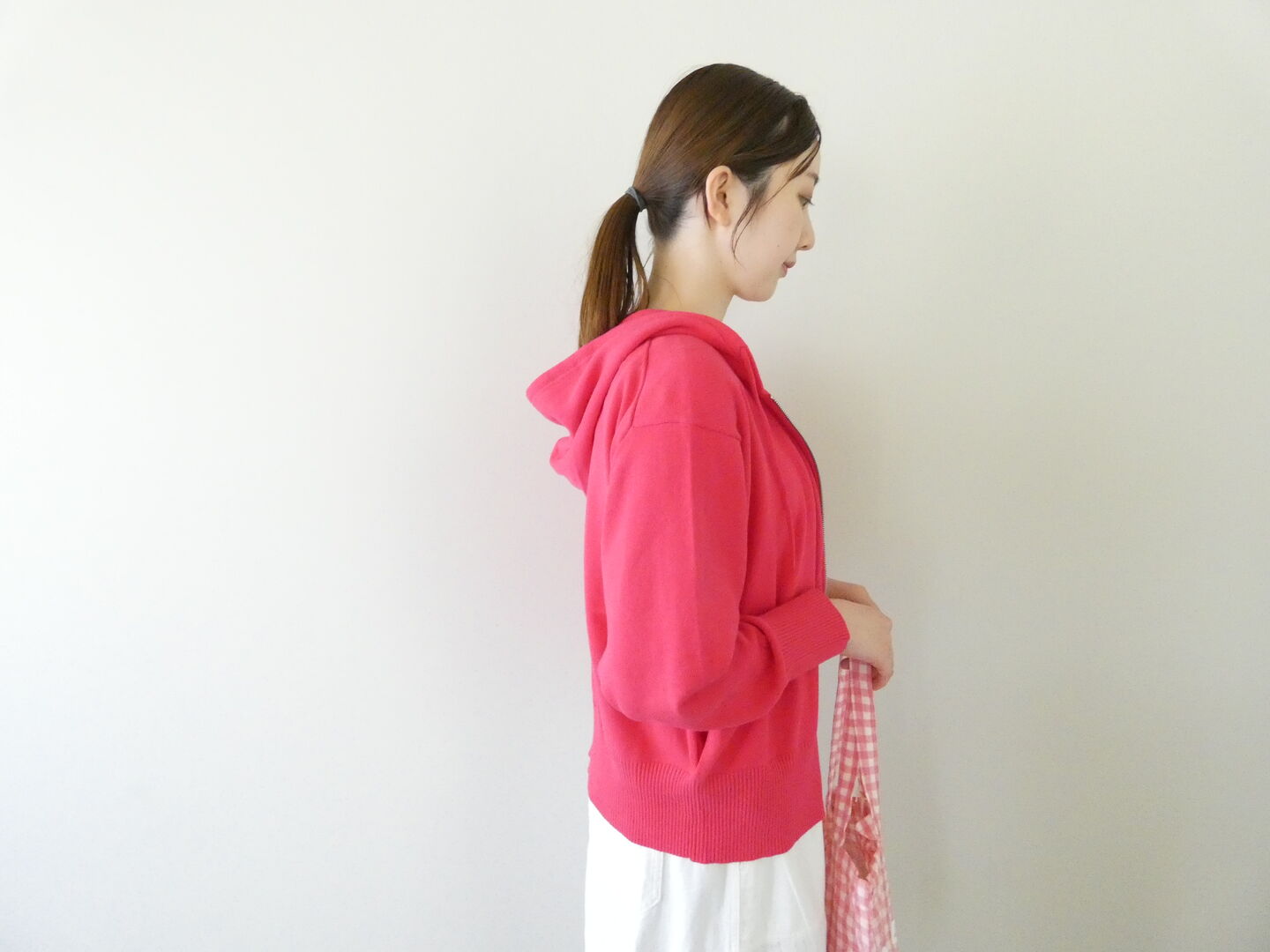 mao made(マオメイド) やわらかコットンお袖ゆったりWジップパーカの商品画像10