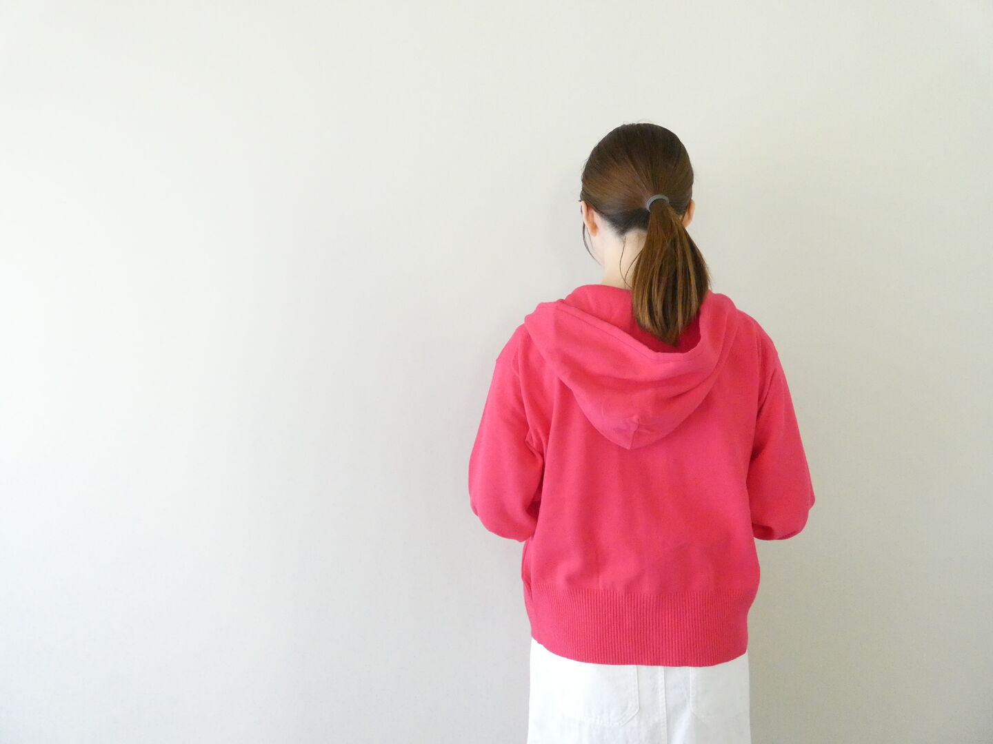 mao made(マオメイド) やわらかコットンお袖ゆったりWジップパーカの商品画像11