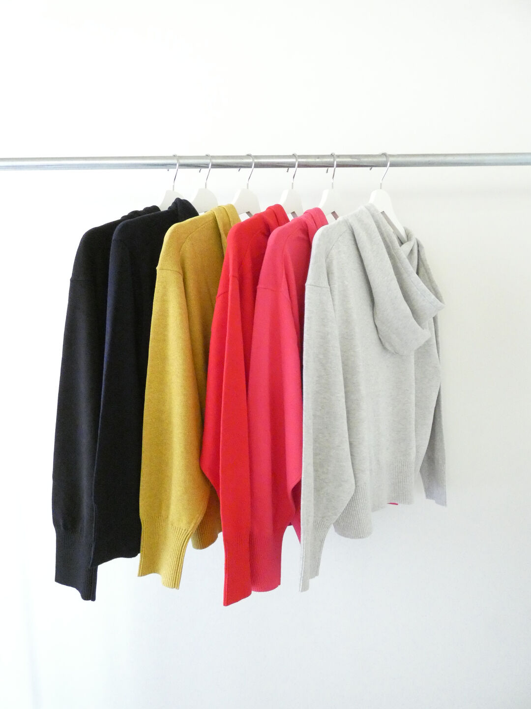 mao made(マオメイド) やわらかコットンお袖ゆったりWジップパーカの商品画像13