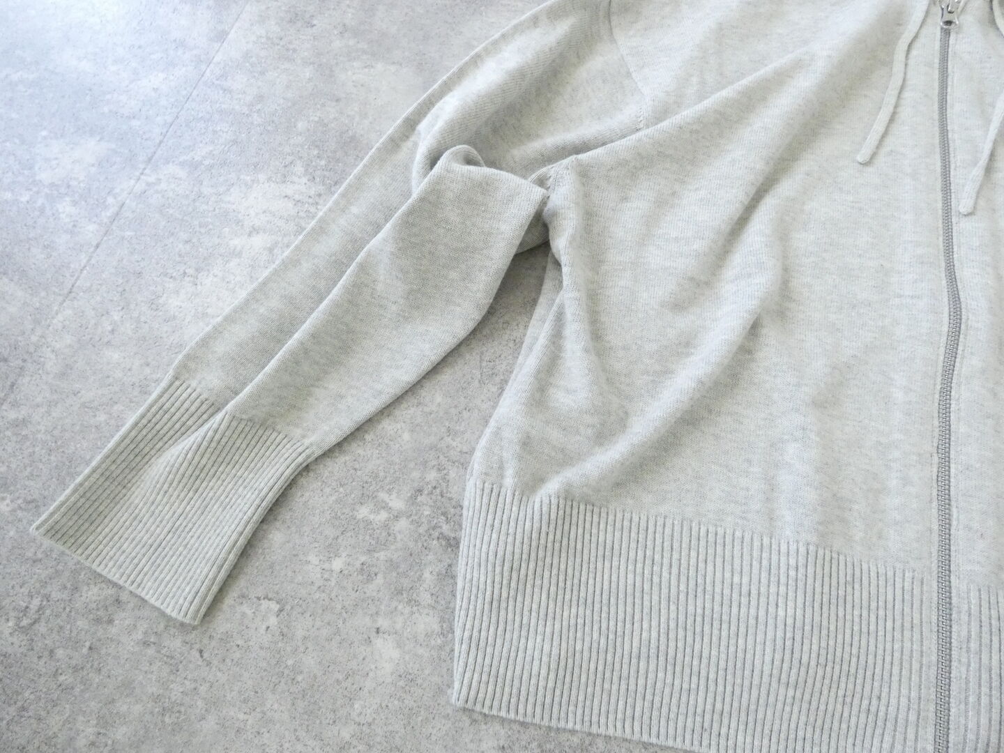 mao made(マオメイド) やわらかコットンお袖ゆったりWジップパーカの商品画像31