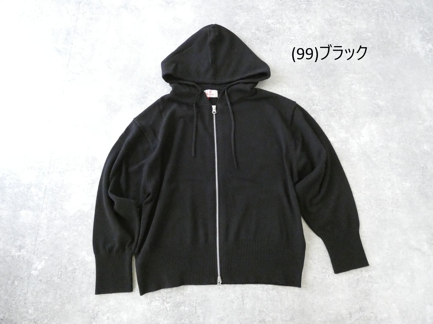 mao made(マオメイド) やわらかコットンお袖ゆったりWジップパーカの商品画像42