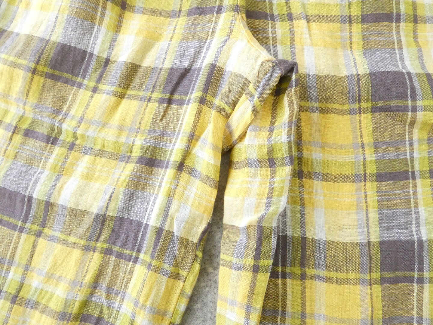 mao made(マオメイド) リネンBIGチェックワイドパンツの商品画像45