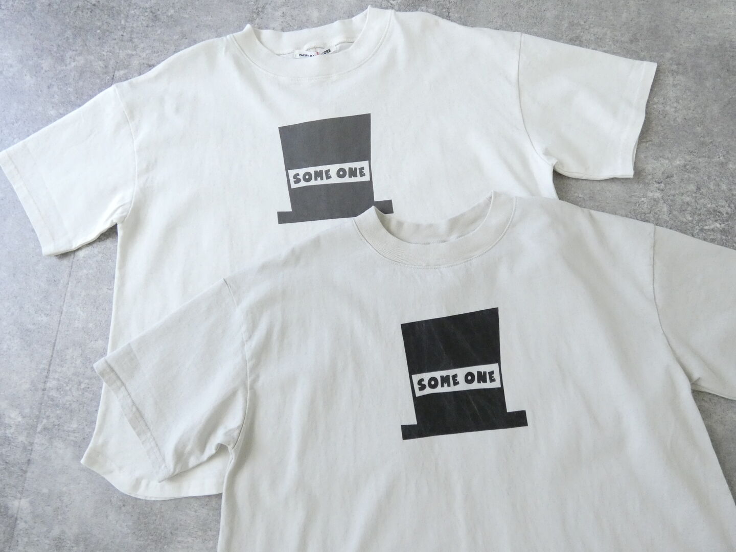 PACIFIC PARK STORE(パシフィックパークストア) 天竺5分袖ヘムラウンドプリントTee SOME ONEの商品画像10
