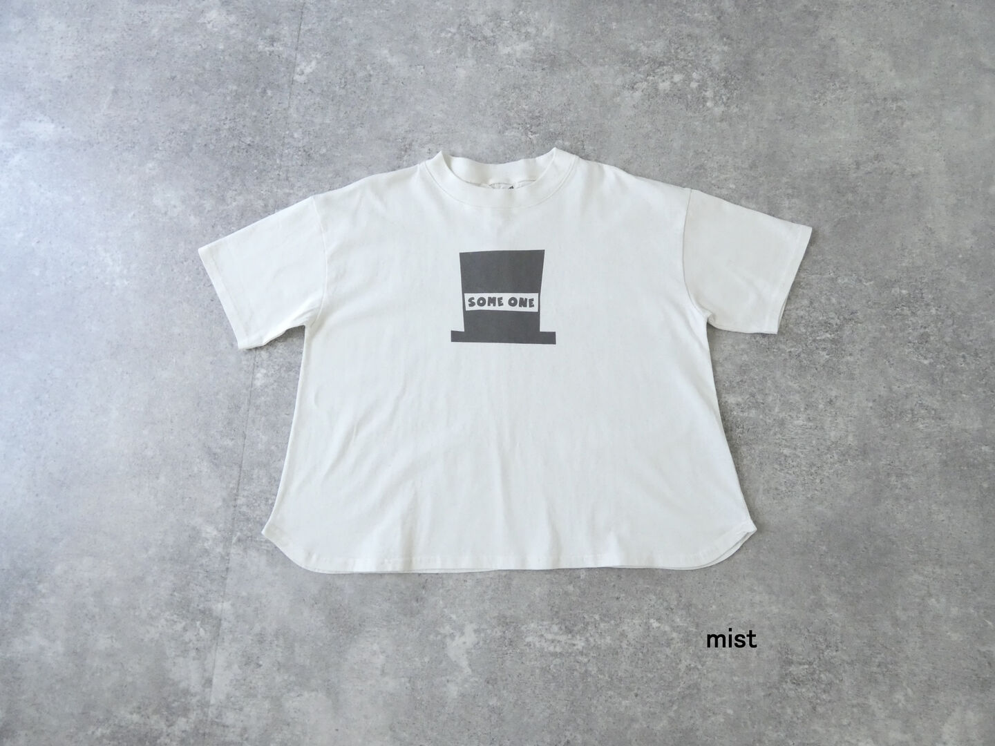 PACIFIC PARK STORE(パシフィックパークストア) 天竺5分袖ヘムラウンドプリントTee SOME ONEの商品画像11