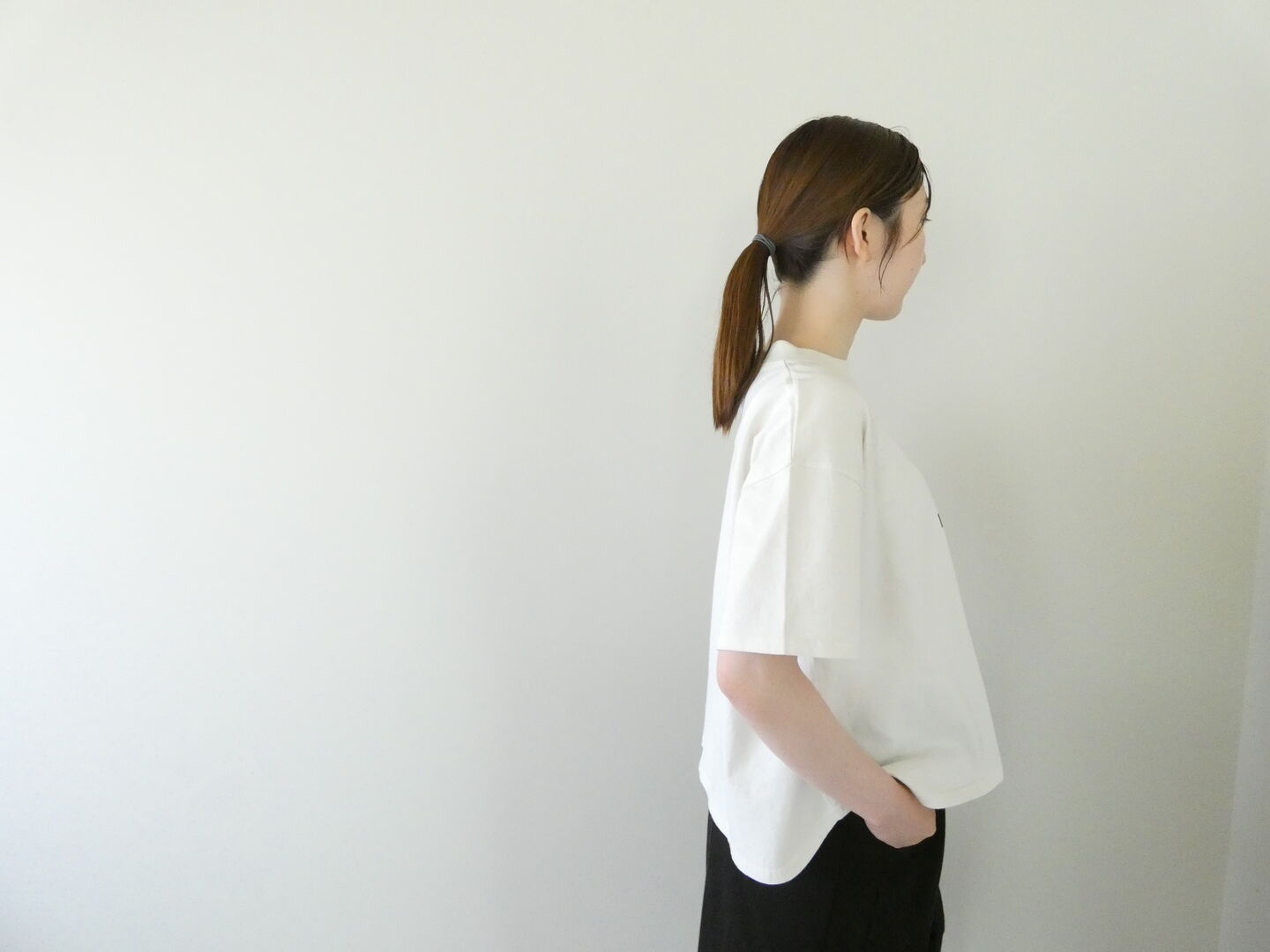 PACIFIC PARK STORE(パシフィックパークストア) 天竺5分袖ヘムラウンドプリントTee SOME ONEの商品画像2