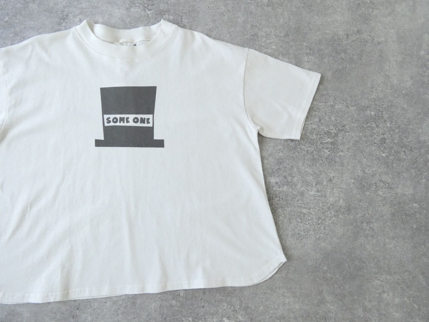 PACIFIC PARK STORE(パシフィックパークストア) 天竺5分袖ヘムラウンドプリントTee SOME ONEの商品画像22