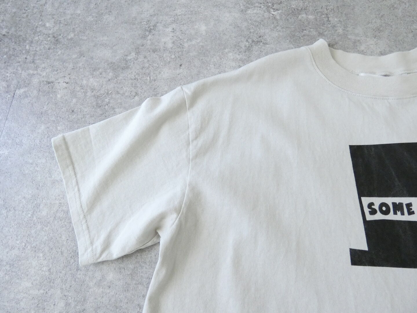 PACIFIC PARK STORE(パシフィックパークストア) 天竺5分袖ヘムラウンドプリントTee SOME ONEの商品画像32