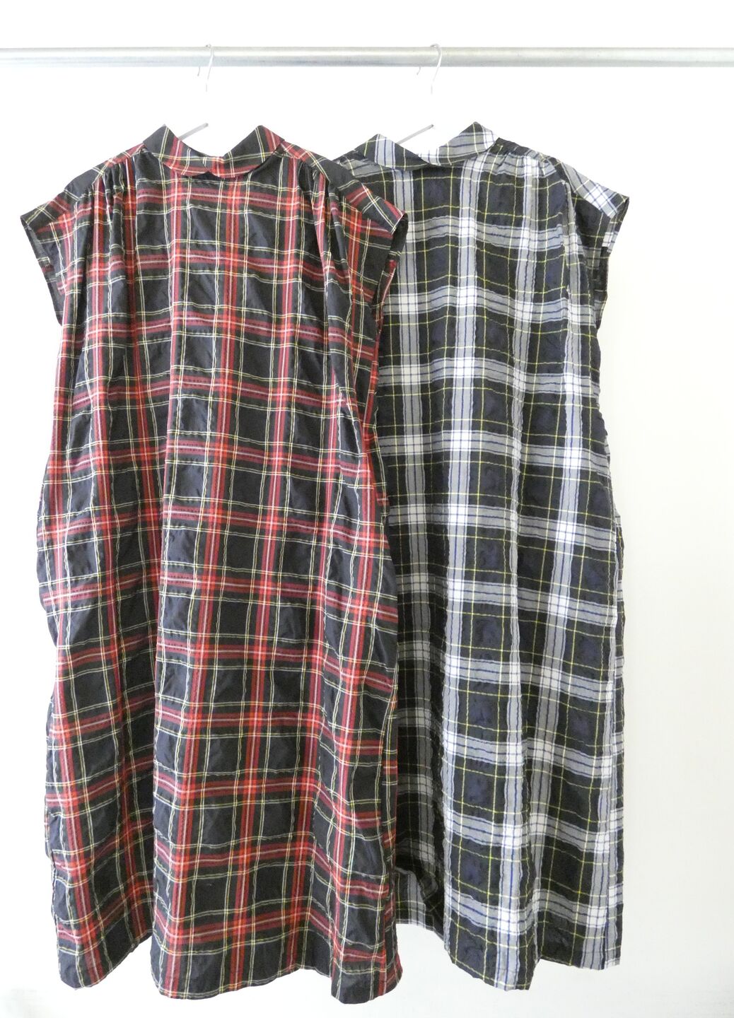PK クラシックタータンチェック重ね衿ワンピースの商品画像11