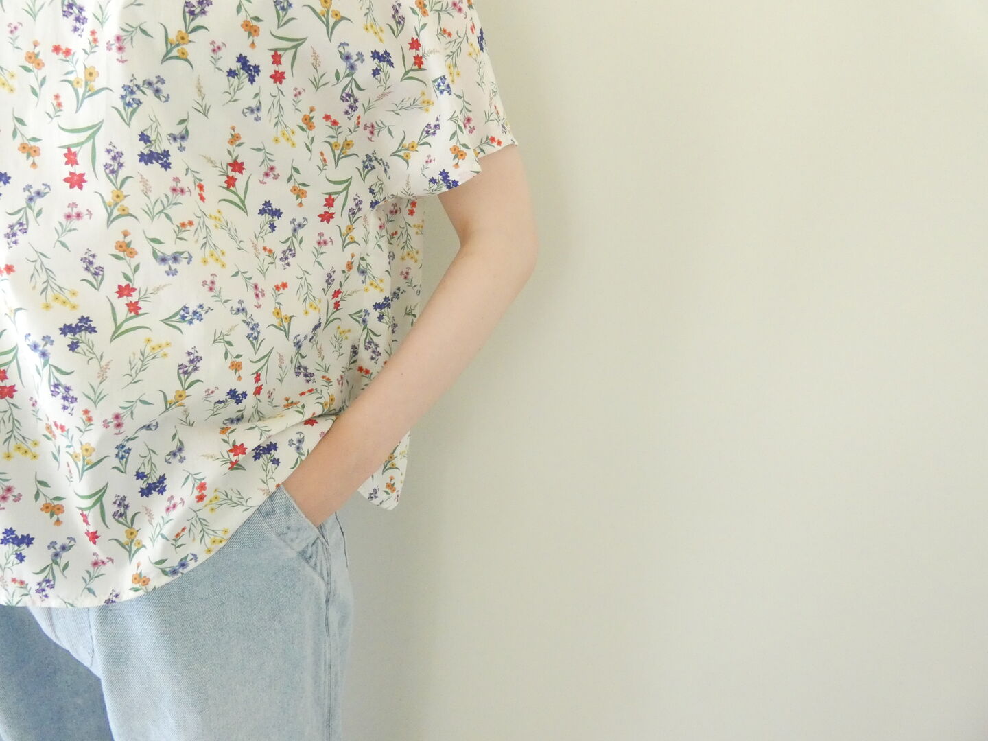 PK リバティBotanical Display シンプルTブラウスの商品画像5
