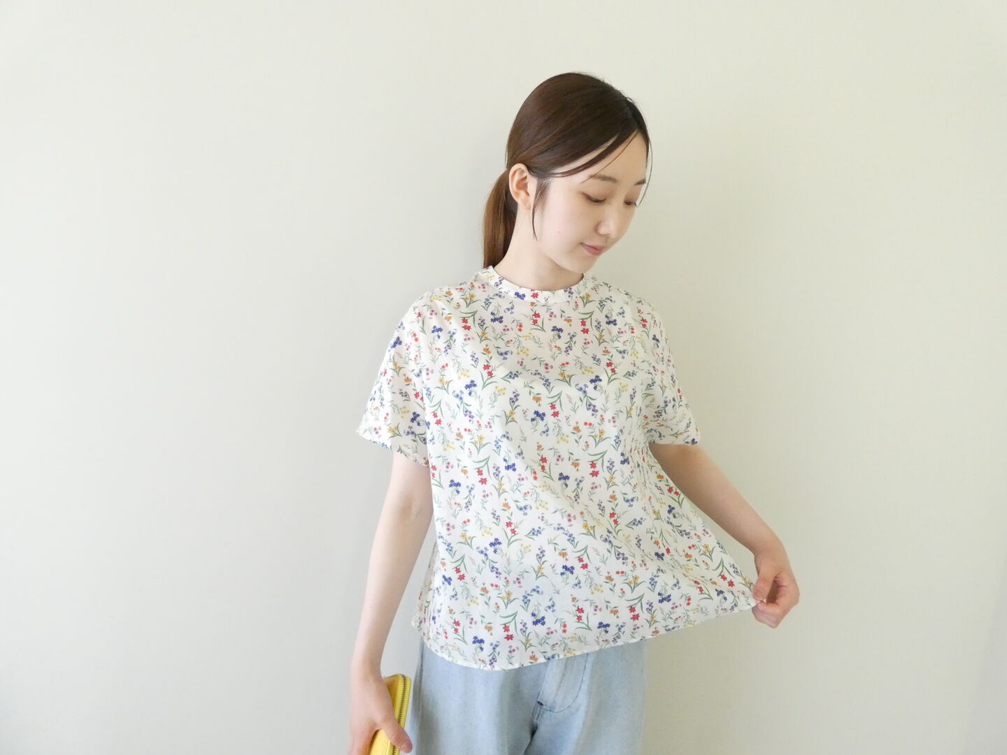 PK リバティBotanical Display シンプルTブラウスの商品画像7