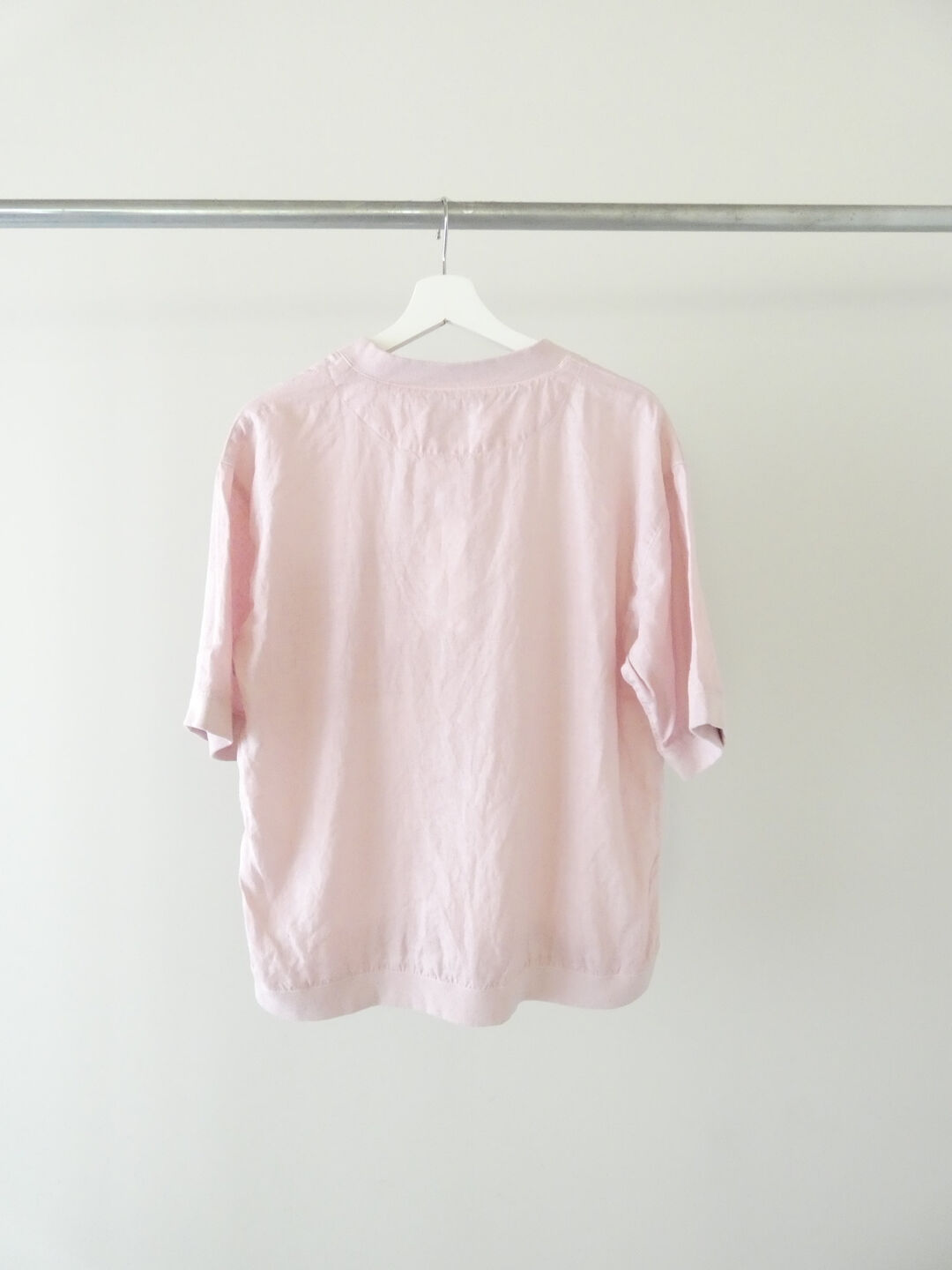 RINEN(リネン) 60/1リネンローン半袖クルーネックシャツの商品画像14