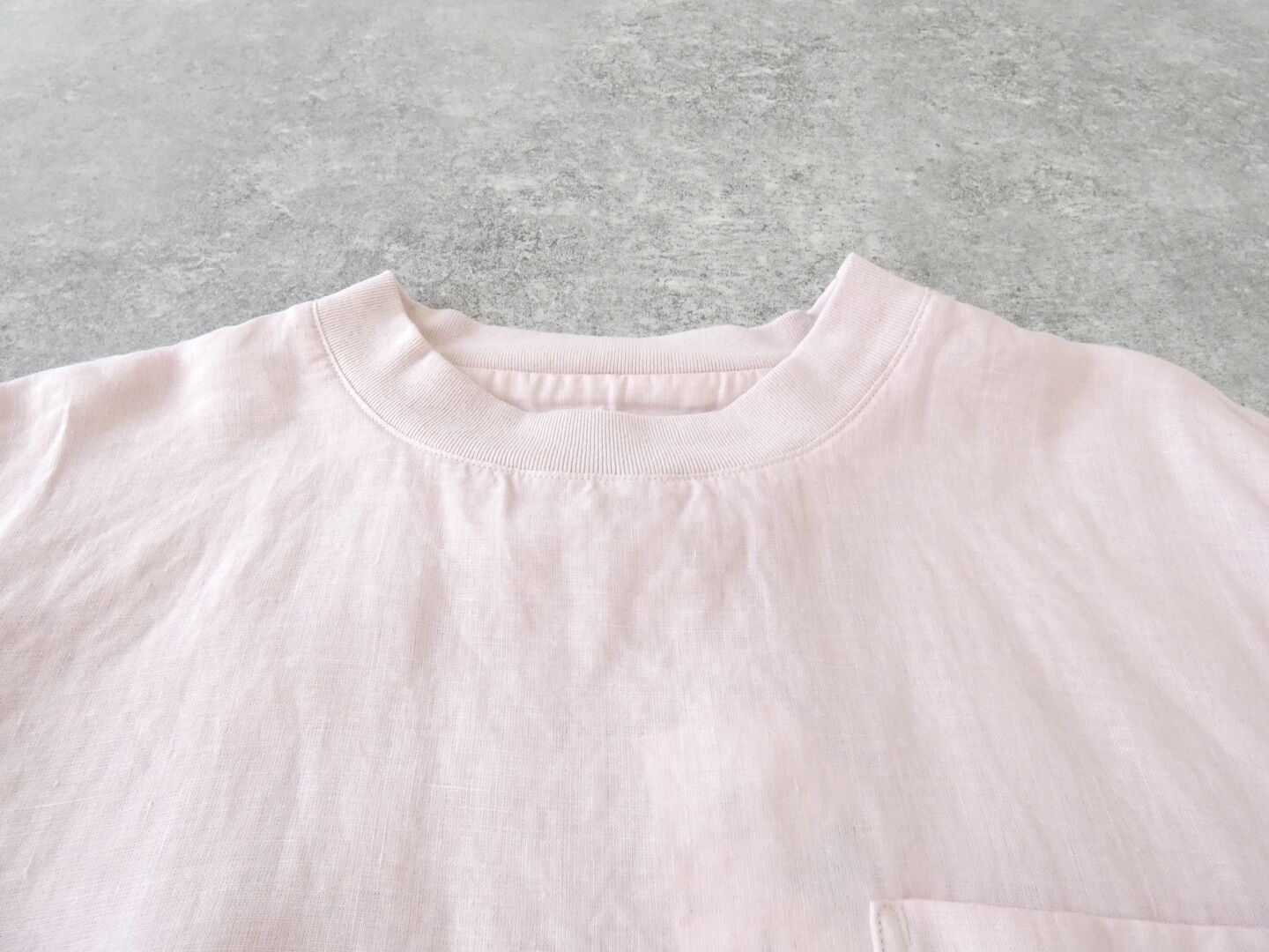 RINEN(リネン) 60/1リネンローン半袖クルーネックシャツの商品画像21