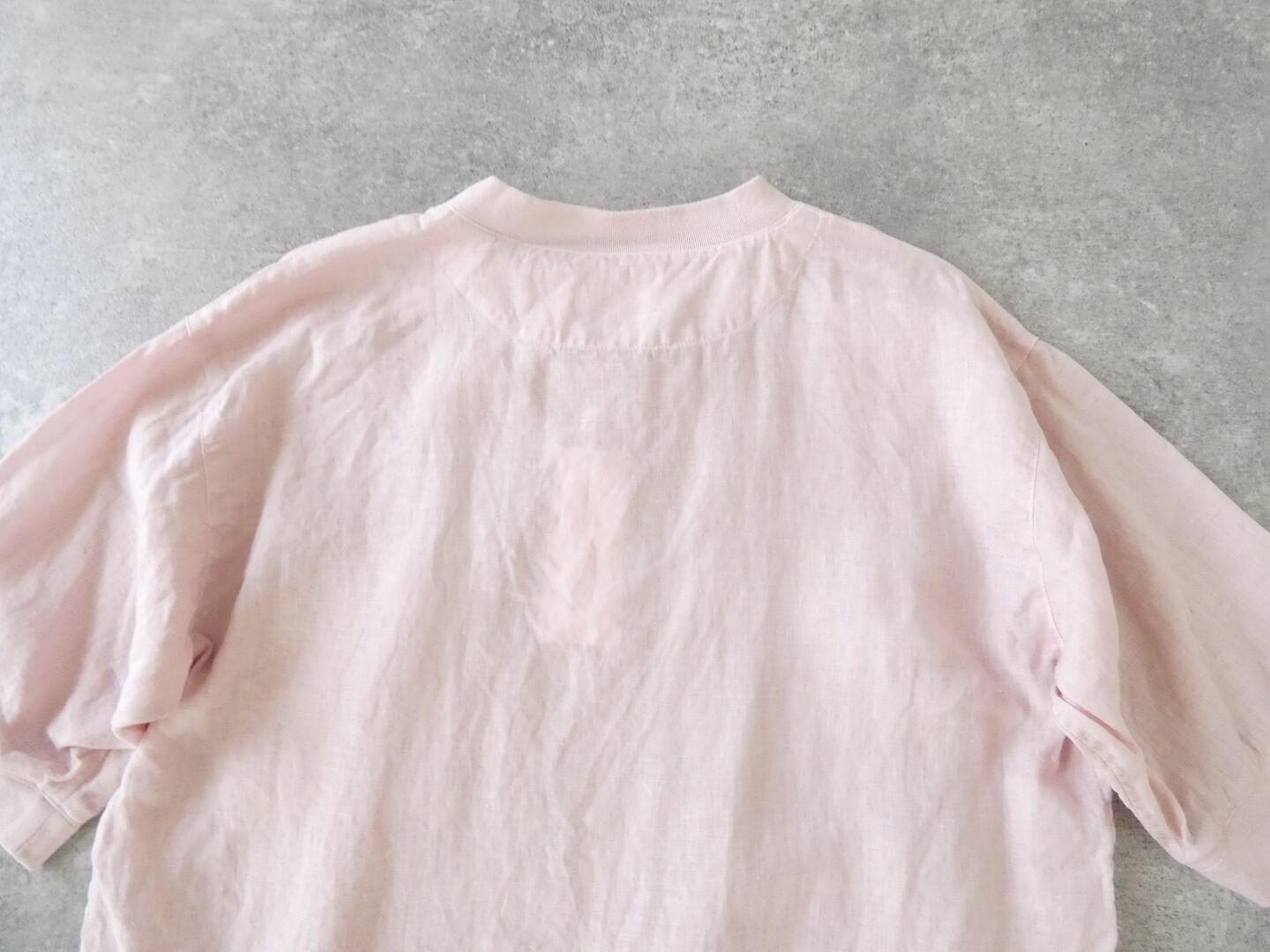 RINEN(リネン) 60/1リネンローン半袖クルーネックシャツの商品画像25