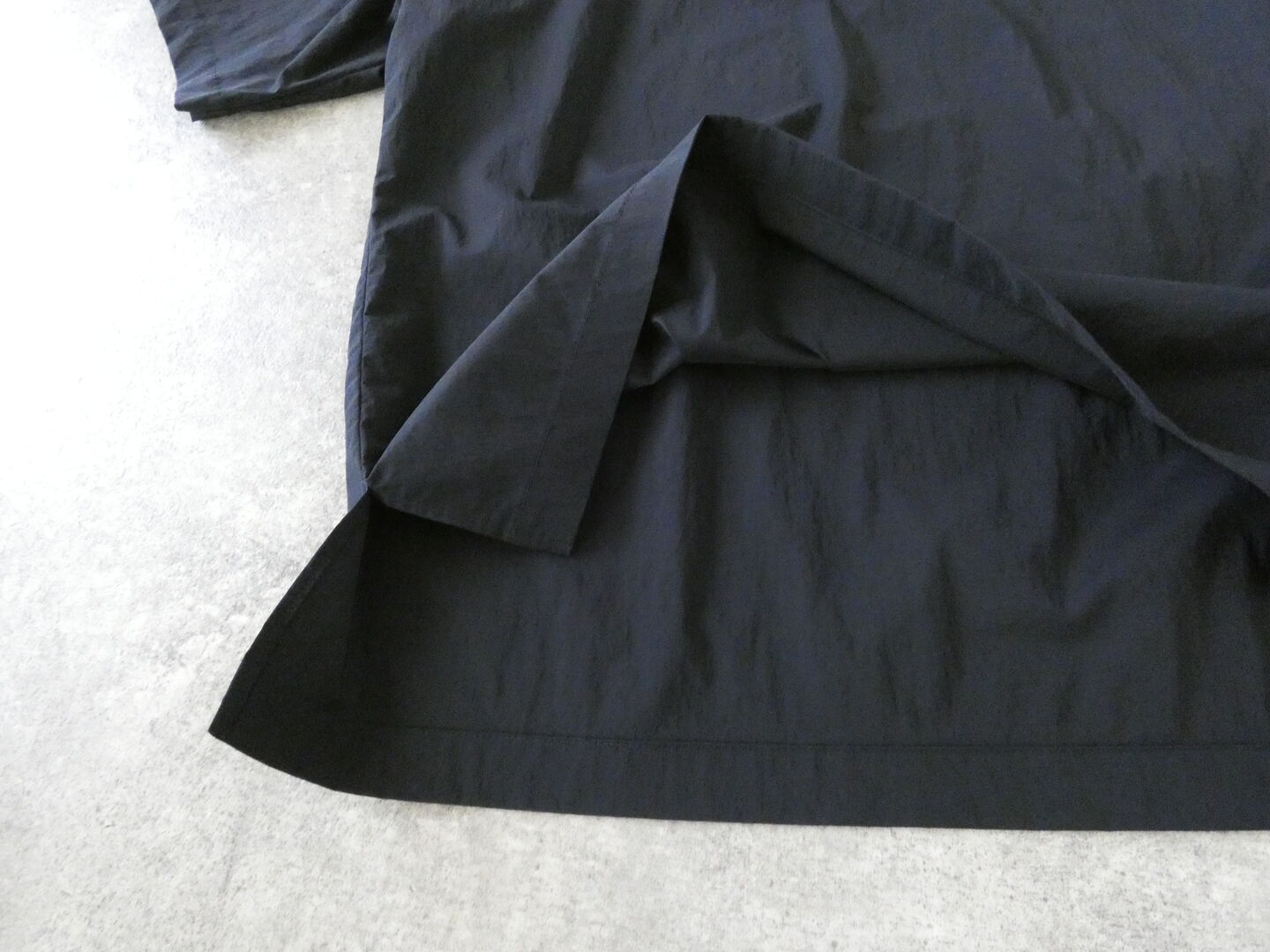 RINEN(リネン) ストレッチナイロン半袖ヘンリーネックシャツの商品画像33