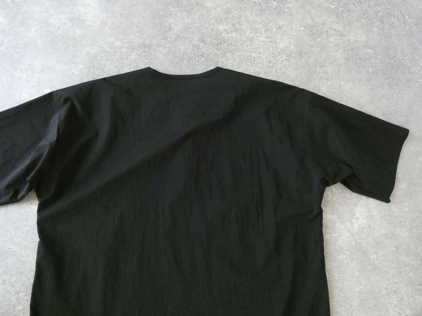RINEN(リネン) ストレッチナイロン半袖ヘンリーネックシャツの商品画像48