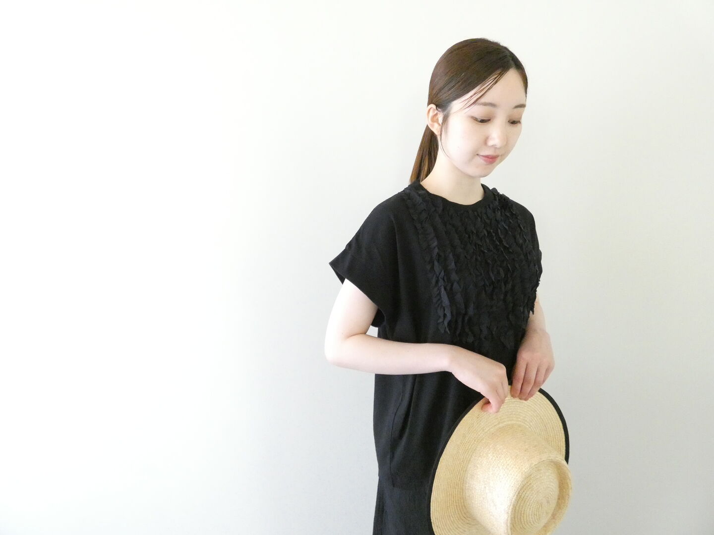 sabbatum(サバタム) 天竺カットオフバイファブリックTeeの商品画像1