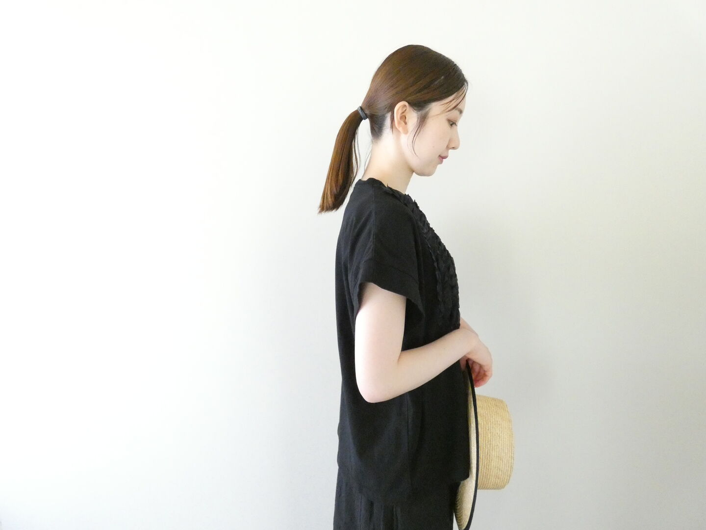 sabbatum(サバタム) 天竺カットオフバイファブリックTeeの商品画像5
