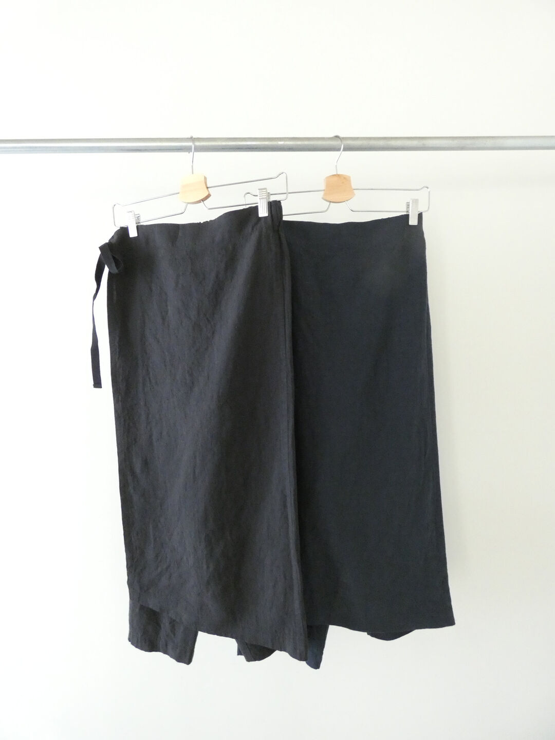 TRAVAIL MANUEL(トラバイユマニュアル) フレンチリネンキャンバスラップパンツの商品画像11