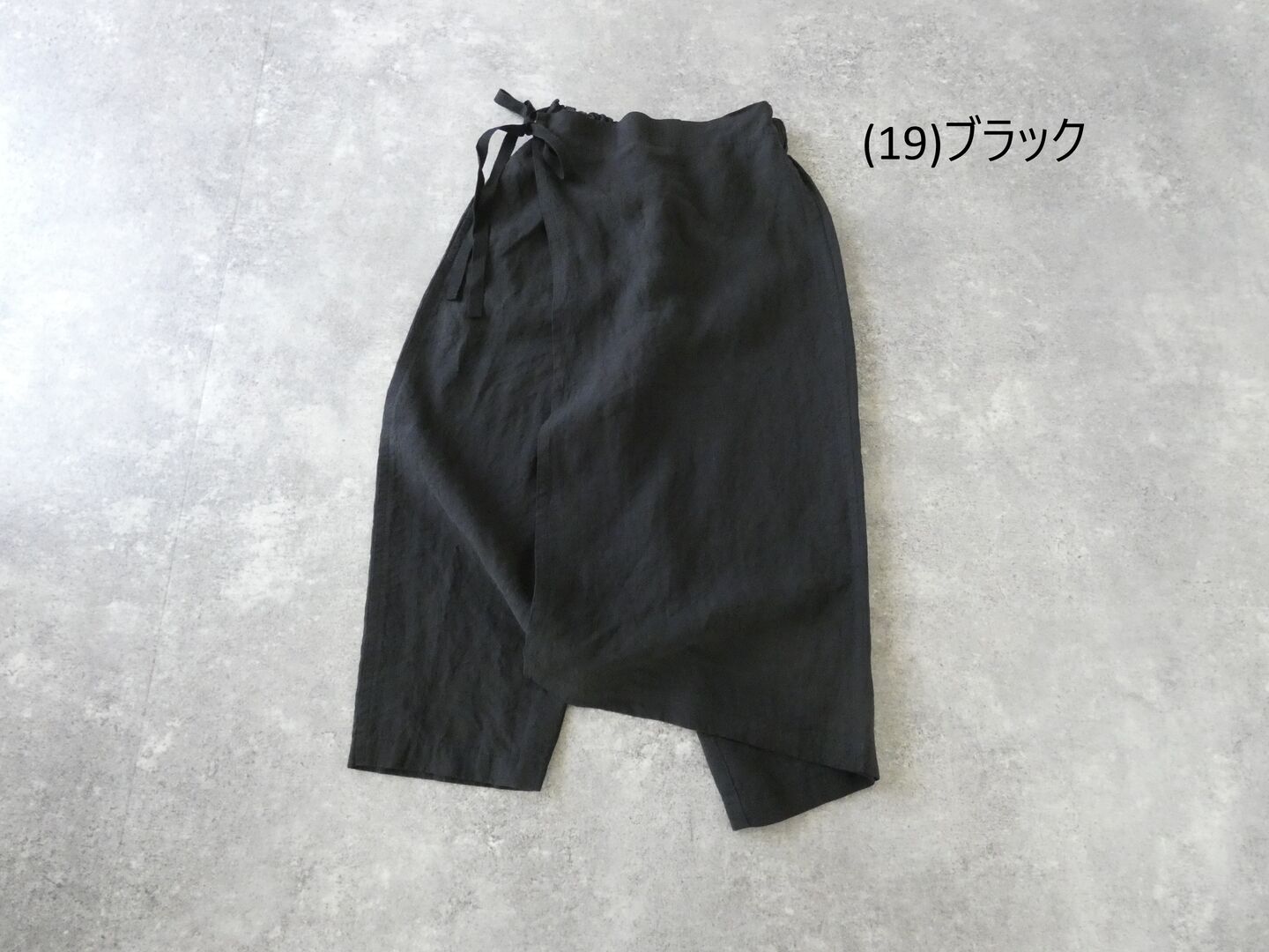 TRAVAIL MANUEL(トラバイユマニュアル) フレンチリネンキャンバスラップパンツの商品画像28