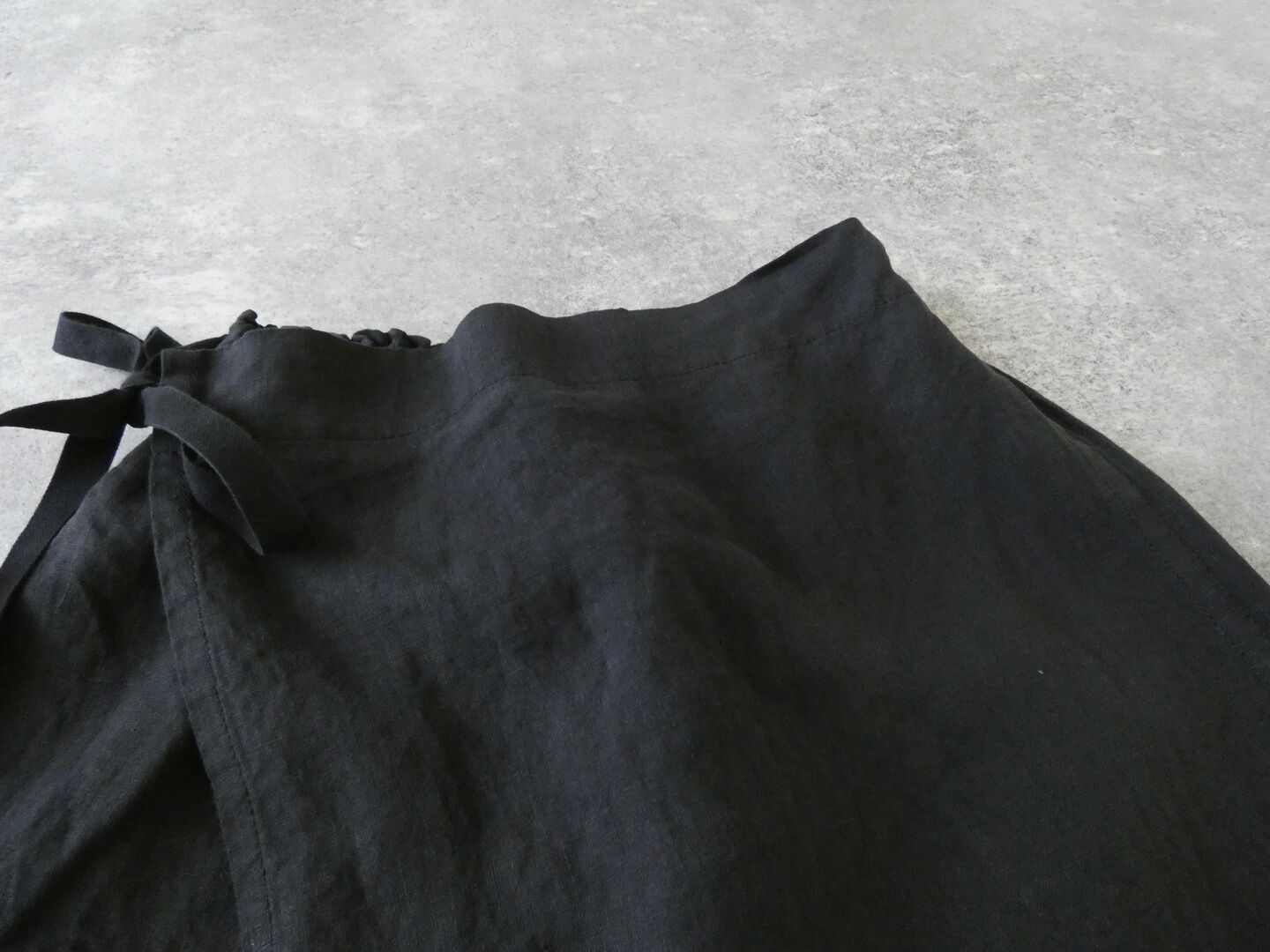 TRAVAIL MANUEL(トラバイユマニュアル) フレンチリネンキャンバスラップパンツの商品画像31
