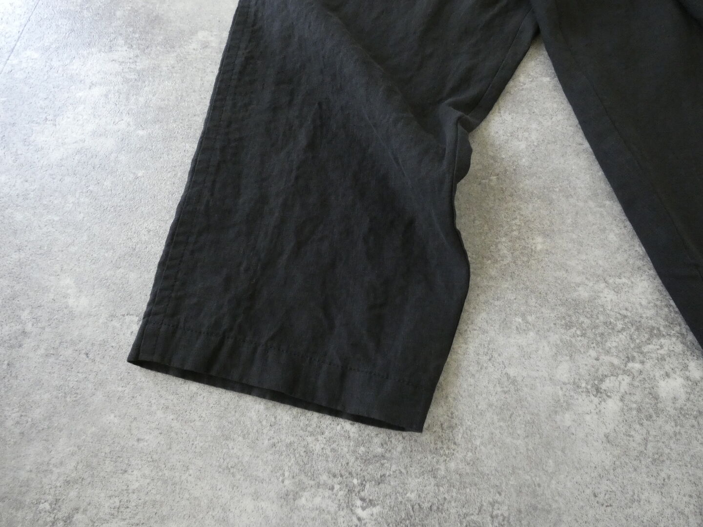 TRAVAIL MANUEL(トラバイユマニュアル) フレンチリネンキャンバスラップパンツの商品画像34