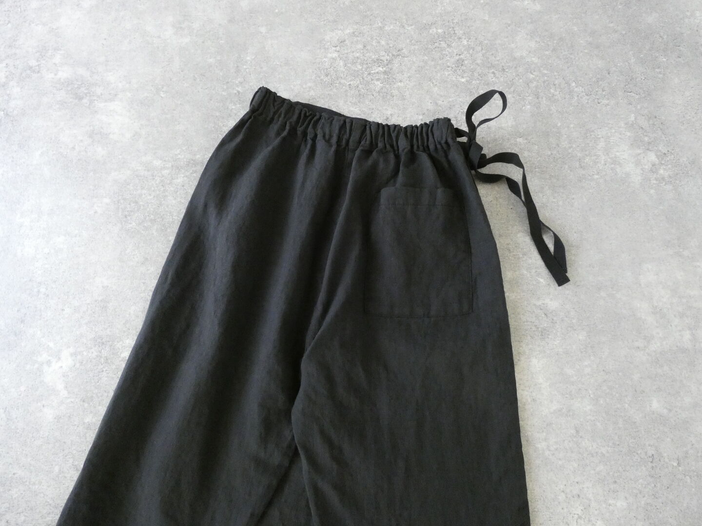 TRAVAIL MANUEL(トラバイユマニュアル) フレンチリネンキャンバスラップパンツの商品画像35