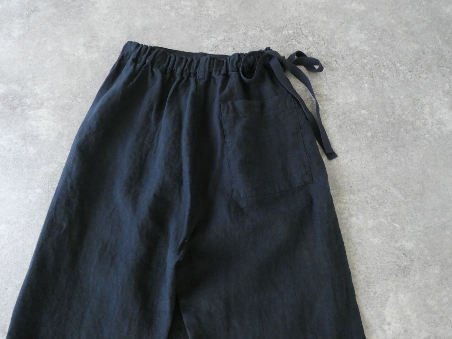 TRAVAIL MANUEL(トラバイユマニュアル) フレンチリネンキャンバスラップパンツの商品画像47