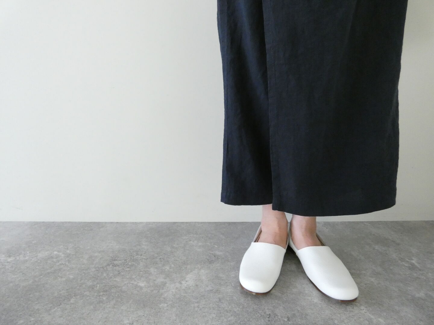 TRAVAIL MANUEL(トラバイユマニュアル) フレンチリネンキャンバスラップパンツの商品画像5
